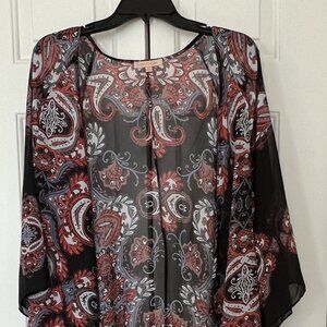 Gibson Latimer sheer vest, size Large